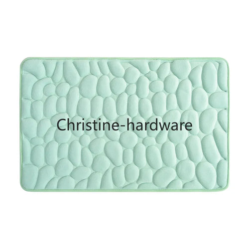 1pc embossed fiber carpet, bathroom living room anti slip mat, pebble floor mat, household items